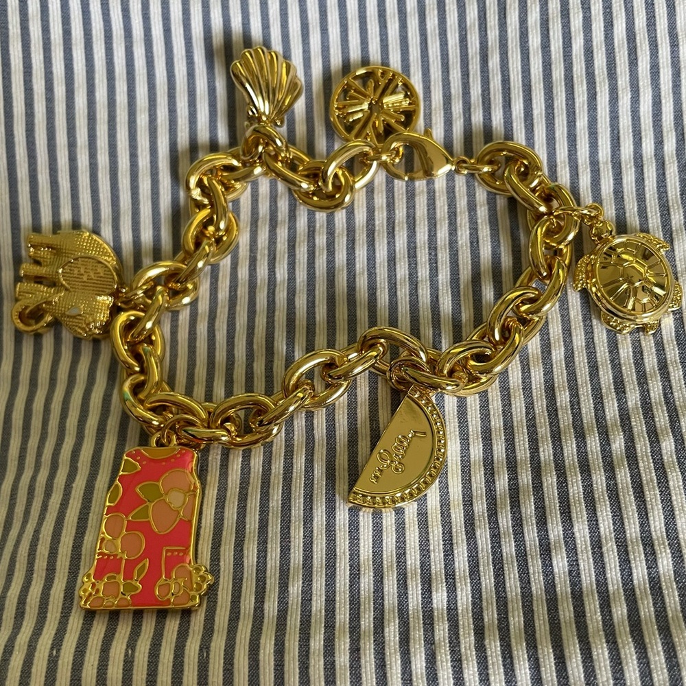 Lilly Pulitzer Charm Bracelet
